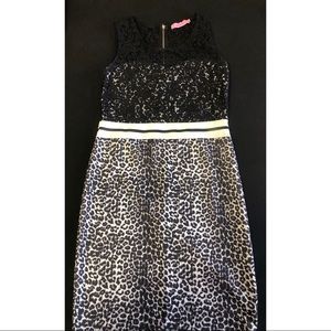Moio hemero Medium black & white cheetah/leopard
